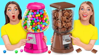 Desafio Alimentar: Chiclete VS Chocolate | Batalha de Comidas por Multi DO Fun Challenge