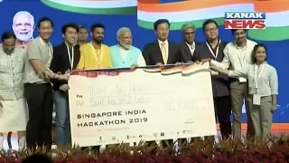 PM Modi Attends 'Singapore-India Hackathon' At IIT Madras In Chennai