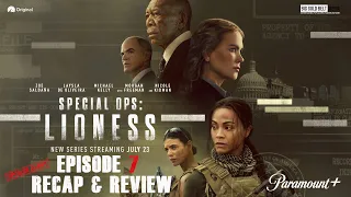 Special Ops: Lioness | Episode 7 Recap & Review | " Wish The Fight Away" | Paramount+