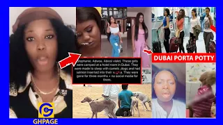 They had sɛx with Dogs,Camel,ate human toilet in Dubai-Ghanaian Slay Queens exposɛd over Portα P0tty