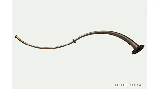 9.  An Trumpa Créda – An Iron Age trumpet in the key of E flat.