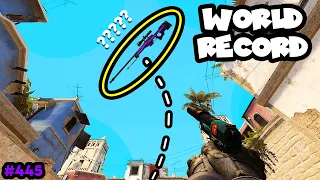 WORLD RECORD in 300 IQ AWP DROP! - CS:GO BEST ODDSHOTS #445