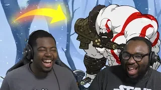 Kratos vs Elsa REACTION @Flashgitz