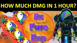 How much DMG can we get in 1 HOUR? Weapon Fighting Simulator