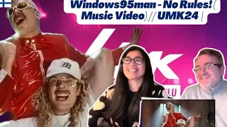 Windows95man - No Rules! (Music Video) // UMK24  |  🇩🇰REACTION