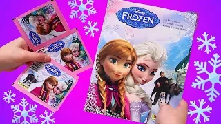 Frozen Panini Sticker Album ! Complete? Toys and Dolls Fun for Kids