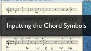 Creating a Rhythm Section Part in Finale