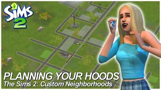How to START a Sims 2 Custom Neighborhood! 💚🏙️