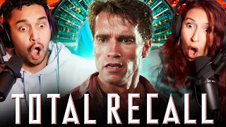 TOTAL RECALL (1990) MOVIE REACTION - WHAT IS REAL!? - First Time Watching - Review