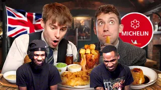 We tried Michelin Star Fish and Chips! THIS LOOK GOOD AND NASTY AT THE SAME TIME!! REACTION