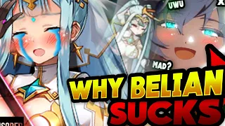 I tried the best Belian counter, and she STILL got murdered by gosh dang BELIAN - Epic Seven