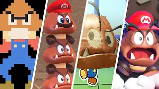 Evolution of Goomba Mario (2013-2023)