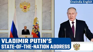 Russian President Vladimir Putin delivers state-of-the-nation address | Oneindia News