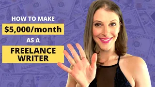 How to Make $5,000 a Month as a Beginner Freelance Writer  Freelance Writing Tips