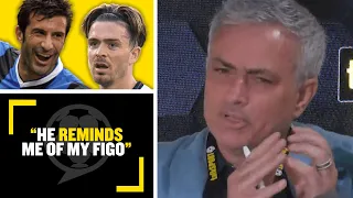 "HE REMINDS ME OF MY FIGO!" José Mourinho says that England’s Jack Grealish reminds him of Luis Figo