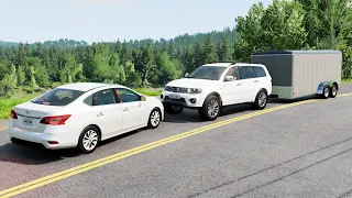 محاكي الحوادث : حوادث واقعية منوعة (30) BeamNG drive