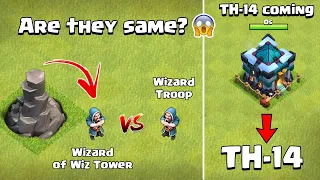 Wizard Vs Wizard Tower's Wizard | TH14 Update 2021 | Clash of Clans