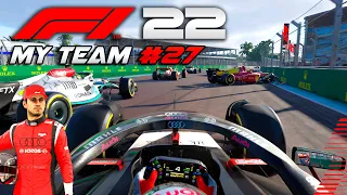 F1 22 - MYTEAM T2 - CORRIDA CHEIA DE ACIDENTES - GP de MIAMI - EP 27