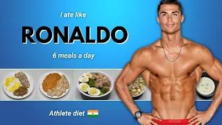 I Tried " CRISTIANO RONALDO " diet plan for a day !! 🇮🇳