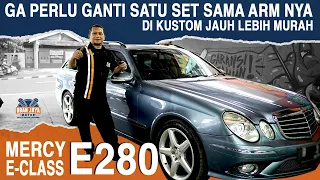 MERCY E-CLASS KOK MANTUL-MANTUL.. SPARE PART KAKI MAHAL? DI CUSTOM AJA :) #UbanJayaMotor