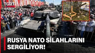 Rus Ordusunun Ukrayna'dan Ele Geçirdiği NATO Silahları Moskova'da Sergileniyor! - TGRT Haber