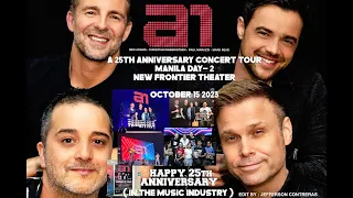 a1 Walking in the Rain  - A1 25th Anniversary Concert Tour 2023 Manila Day-2