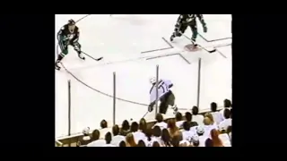 Phoenix coyotes vs Anaheim mighty ducks first playoffs home goal 1997