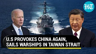 Direct challenge to China? U.S Warships sails Taiwan Strait for the first time since Pelosi visit