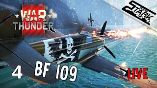 War Thunder - 4.Rész (Felszállás! Beröffentjük Bf 109-eket /5.3 AB) - Stark LIVE