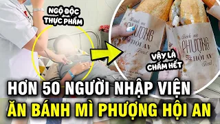 Hơn 50 người nhập viện sau khi ăn bánh mì Phượng, có ít nhất 23 người nước ngoài