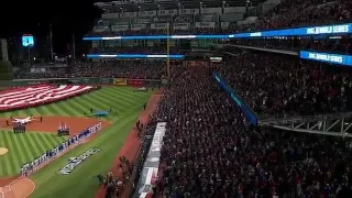 Cleveland Indians player introductions