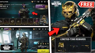 Free Ghost - Golden Phantom In Warzone Mobile + Exclusive Battle Pass Content + Day Zero Event!
