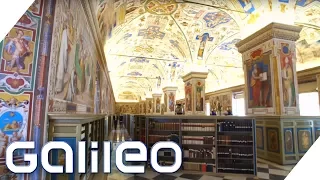 Die geheime Bibliothek des Vatikans | Galileo | ProSieben