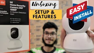 Mi Home Security Camera 360 1080P - Unboxing, Setup & Features // Smart Security Camera