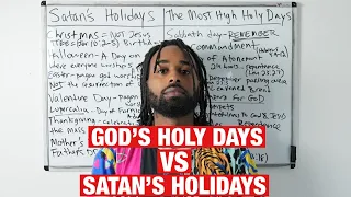 Satan's Pagan Holidays vs God's Holy Days