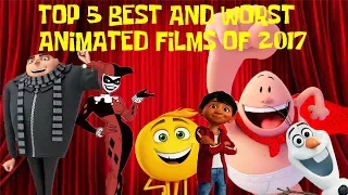 Mat's Top 5 Best and Worst Animated Films of 2017