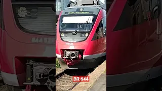 BR 644 fährt aus Köln Messe/Deutz aus. #br644