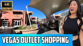 Las Vegas North Premium Outlet Mall Walking Tour | Endless Shopping In Vegas!