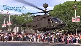 BELL OH-58D KIOWA WARRIOR TAKEOFF - CROATIAN AIR FORCE - SPLIT RIVA