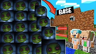 RETO DE LA BASE VS 10000 DAISY.EXE DE POPPY PLAYTIME !😱 BASE BEBEPECHOCHIN EN MINECRAFT