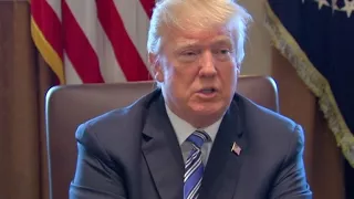 Trump talks tariffs plan, exemptions at Cabinet meeting