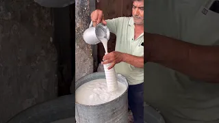 Most Unique Making Of 100% Fresh Buttermilk ( Chaach ) in Bulk | Indian Street Food