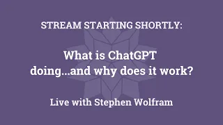 What is ChatGPT doing...and why does it work?