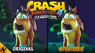 Crash Bandicoot 4 Original vs Upgrade (+Switch) | Direct Comparison