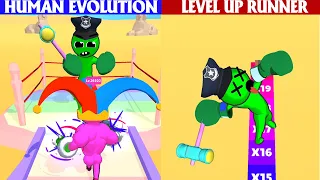 Human Evolution Run 3D Game vs Level Up Runner Game New MAX LEVEL Update Walkthrough (New Power)