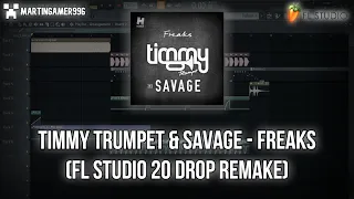 Timmy Trumpet & Savage - Freaks (FL Studio 20 Drop Remake) | Martingamer996