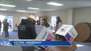 Voting underway in South Carolina