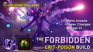【One Div Exile | Ep.1】The Forbidden Crit-Poison build...Power Charge Stacking? Sanctum League 3.20