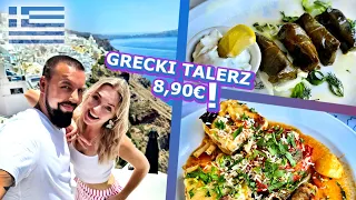 Co ZJEŚĆ na Santorini? | Czy jest DROGO? | Mesaria, Fira, Kamari w jeden DZIEŃ! | Grecja Vlog. 2