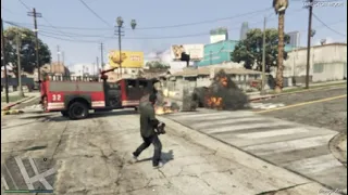 GTA V Playing as Lamar in Director Mode